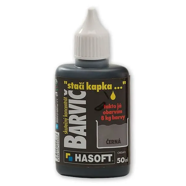 HASOFT BARVIČ černý 50 ml